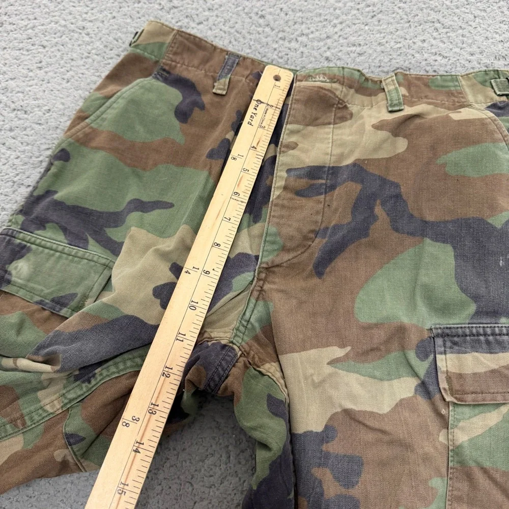 US Military BDU Cargo Pants Mens Small Regular Woodland Camo
